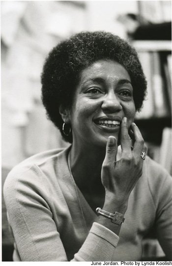 Happy birthday June Jordan, 07/09/1936. 