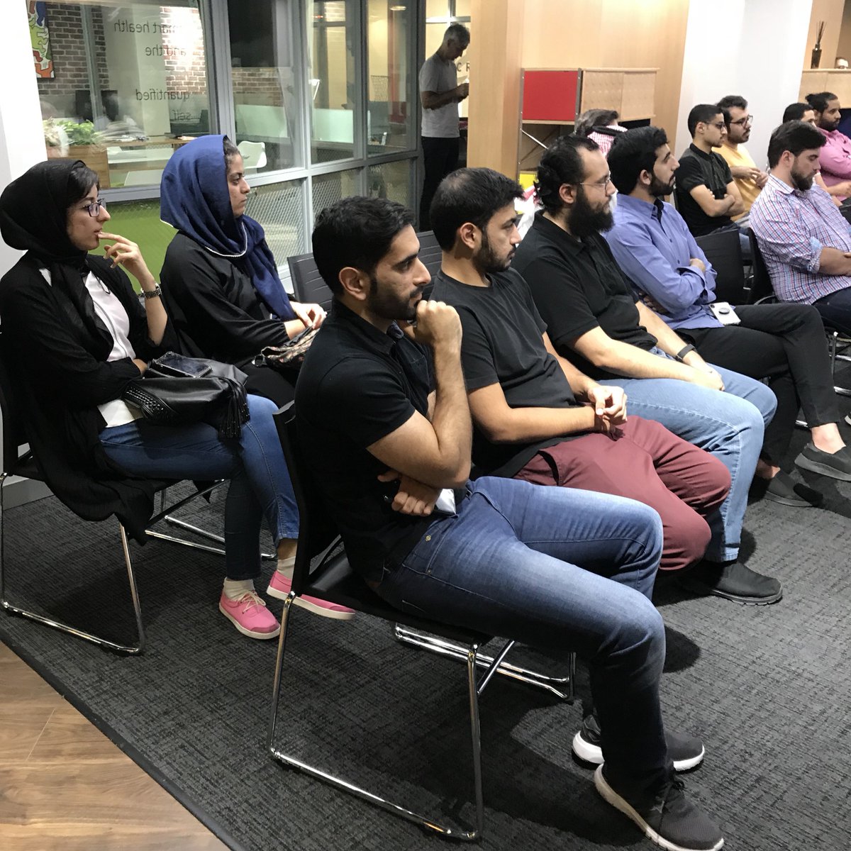 We’re kicking off #StartupEvenings at @brinciot featuring <a href="/yazinsai/">Yazin</a> CEO of <a href="/verif_yas/">Ѵerify.as</a>, where he’ll share with us his entrepreneurial journey.
Couldn’t make it? No worries, you check out out our Instagram story for the full live coverage instagram.com/startupmgzn #Bahrain #Manama