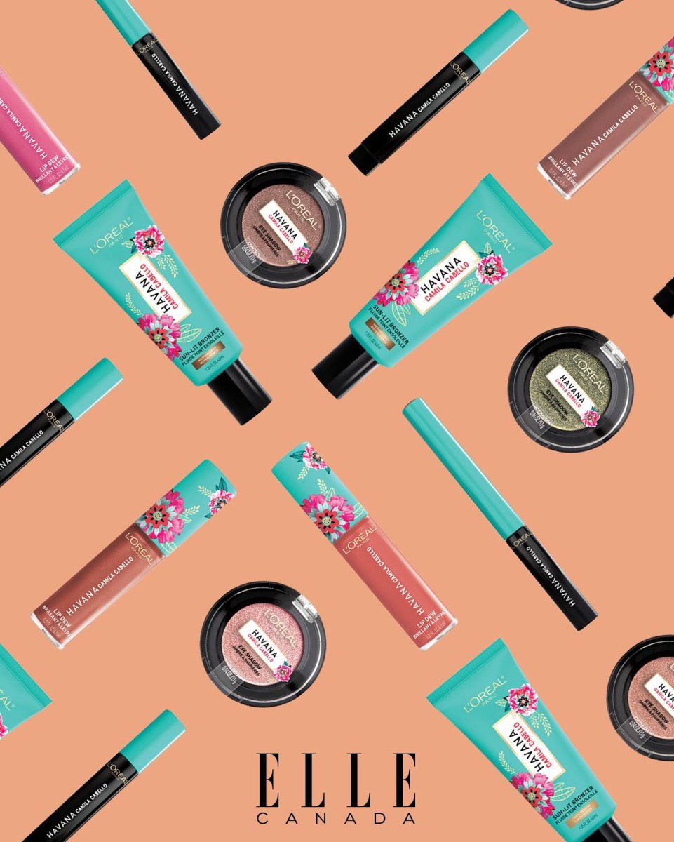 portalcamilabr's tweet photo. “Cabello, que se juntou à L'Oréal em 2017, é a primeira porta-voz global da marca a colaborar em produtos. Sua coleção tem 14 peças, todas no varejo por $15 ou menos, incluindo sombras, produtos para sobrancelhas, brilho labial e o primeiro bronzer líquido da L'Oréal.” https://t.co/zh5PpBXmco