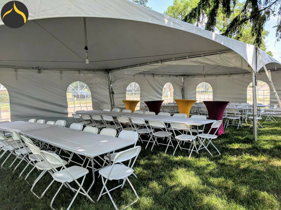 PPPalaceRentals's tweet photo. Tent, Tables, Chairs & Plastic Elastic Cornered Tablecloths for Graduation Party 5.20.2018!!! #palaceevents #palaceeventsevent #outdoorevent #tent #tables #plastictablecloths #chairs #whiteplasticfoldingchairs #cocktailtables #graduationparty #event #mayevent #2018event #TEAM https://t.co/E9ghHcISat