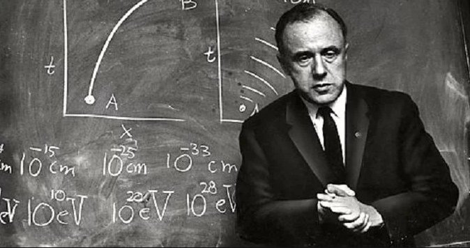 'Someday, surely, we will see the principle underlying existence as so simple, so beautiful, so obvious that we will all say to each other, 'Oh, how could we all have been so blind, so long!''--John Archibald Wheeler, born OTD 1911.