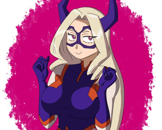 Fanart of Mount lady from BNHA. 