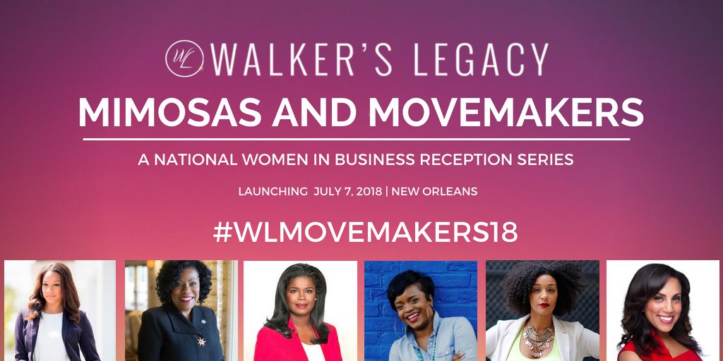 walkerslegacy's tweet photo. Missed the launch of our #WLMovemakers18 summer networking series at #ESSENCEFest? Check out these gems of wisdom from our speakers and stay tuned for reception launch announcements in cities near you! https://t.co/A8Ju2mmXP0