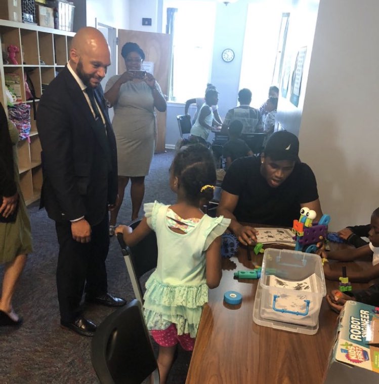 RobertWhite_DC's tweet image. Thank you @coding_r for hosting and allowing me to tour your #STEM summer youth facility. Teaching the youth team building activities, interactive games and robotics is critical to their thinking skills and imagination and will definitely keep them busy this summer.