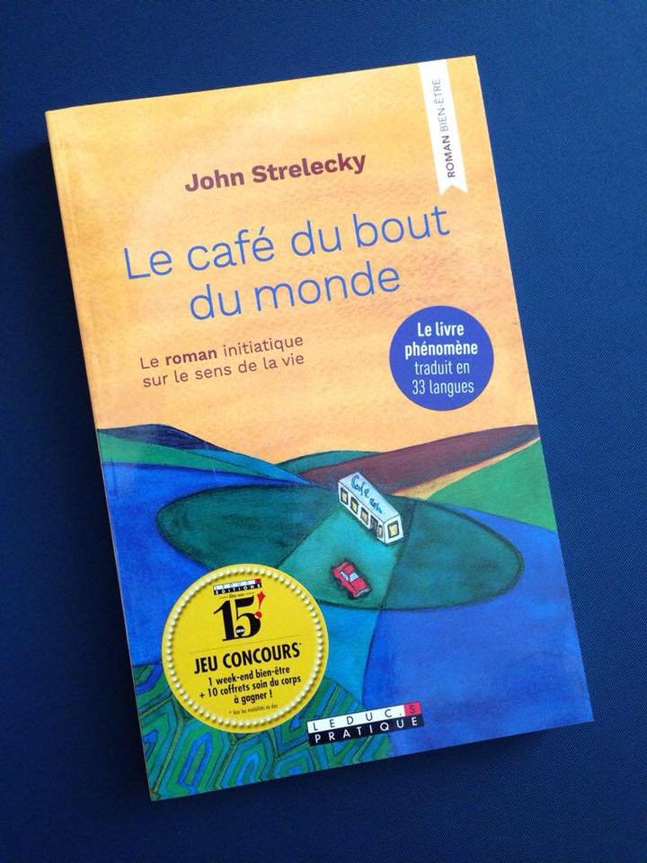 JohnStrelecky's tweet photo. Just received copies from the publisher in France. Very exciting to welcome all the new visitors to the cafe!
#france #whycafe #thewhycafe #newbook #paris #welcome https://t.co/t65r7ZdOdb