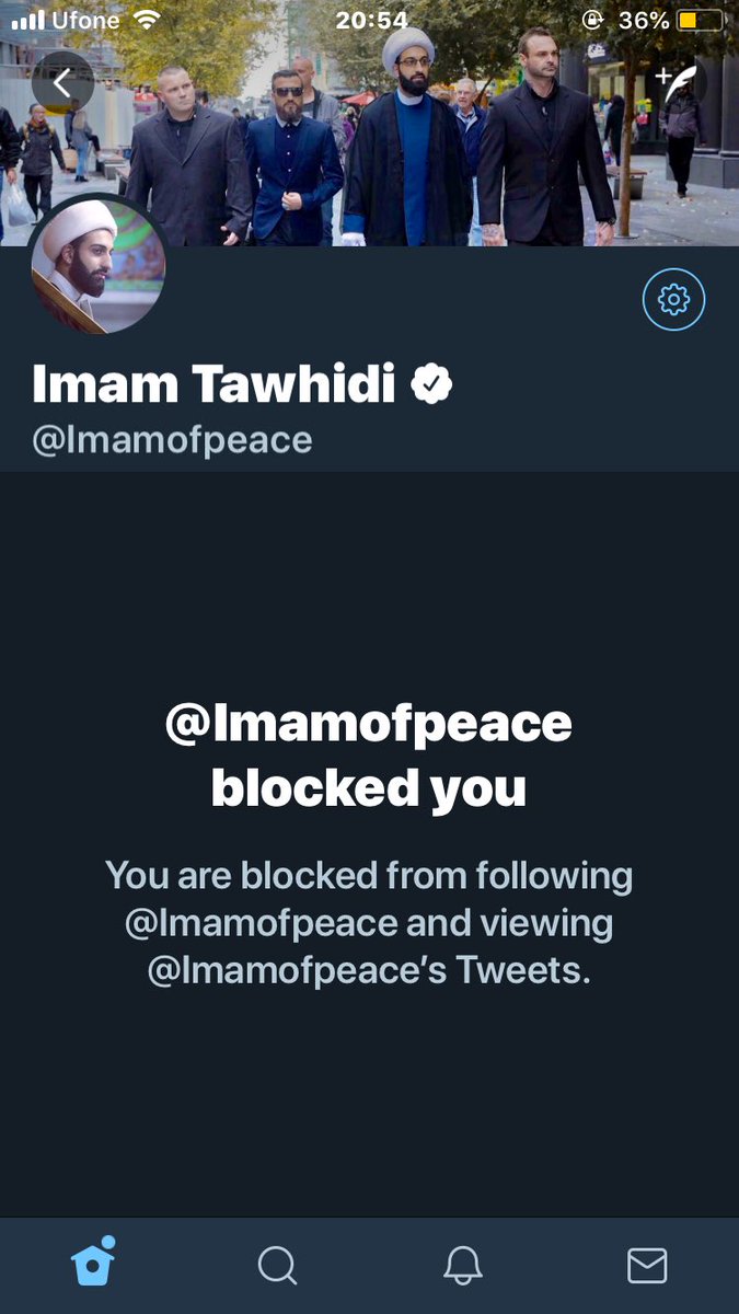 fidelcashflows's tweet photo. This man is not an Imam. He dropped out after one year of the necessary education. 

His own Alma Mater Al-Mustafa University has said “he has no competency to do religious activities or to preach sermons”.

I stated these facts and he blocked me. #ImamofNothing https://t.co/PHDDuOGBGy