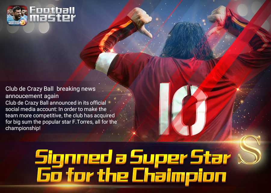 tomylesmana's tweet photo. Club de Crazy Ball  breaking news annoucement again
Club de Crazy Ball announced in its official social media account: In order to make the team more competitive, the club has acquired for big sum the popular star F.Torres, all for the championship! https://t.co/cljYHj9KNL