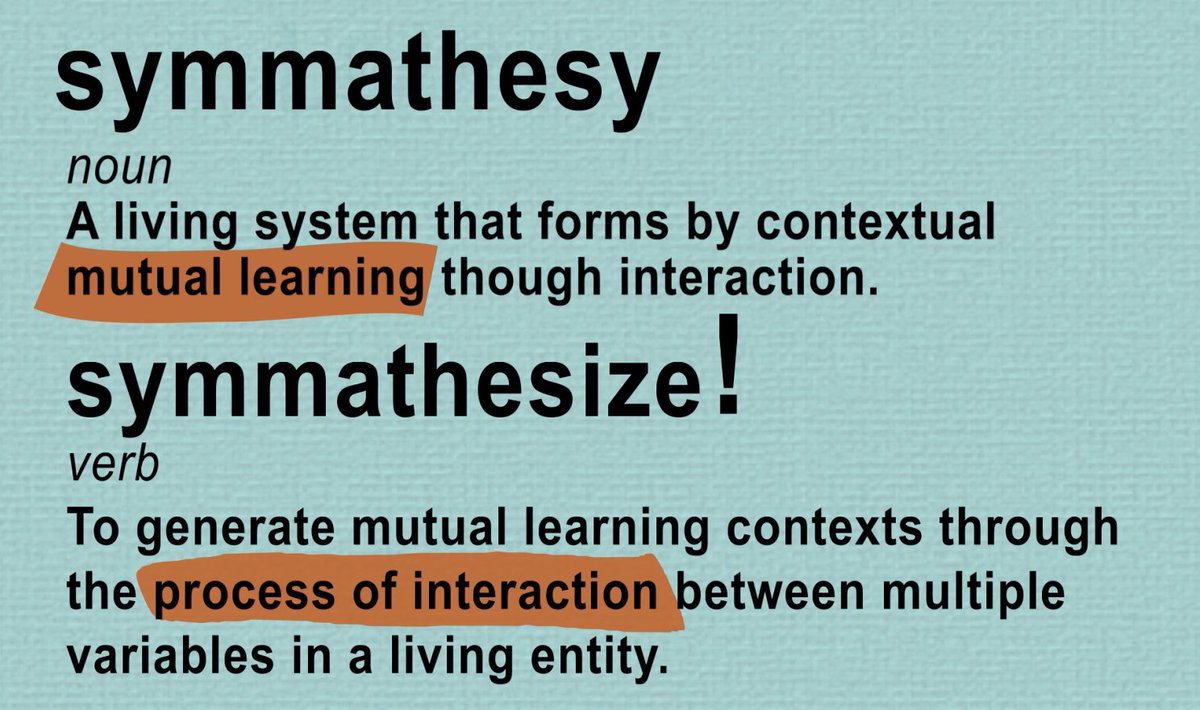 Sys_innovation's tweet photo. #Symmathesy #CompLexicon
From the amazing work of @contemplatethis
Watch more at https://t.co/GSXYzGzQIF https://t.co/k8xYjwIjGO