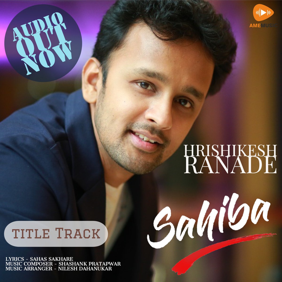 Listen, Stream and download to #Sahiba by #HrishikeshRanade now.
Saavn: bit.ly/2KX3p2b
iTunes: apple.co/2ukCuTM
Amazon Prime Music: amzn.to/2MW8Uvl 
Google Play Music: bit.ly/2NCAj6z