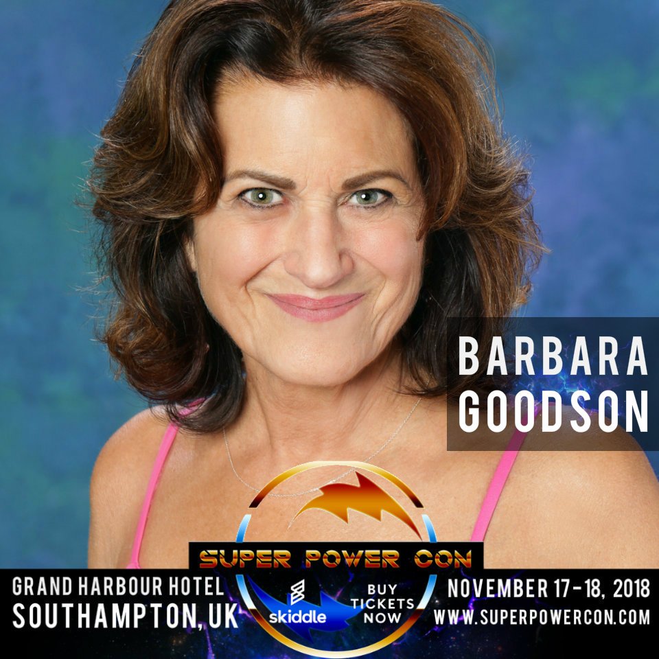 SuperPowerConUK's tweet photo. #barbaragoodson at #superpowercon!!

#spc #southampton #powerrangers #mmpr #mightymorphinpowerrangers #AKIRA https://t.co/z1U1kyv05x