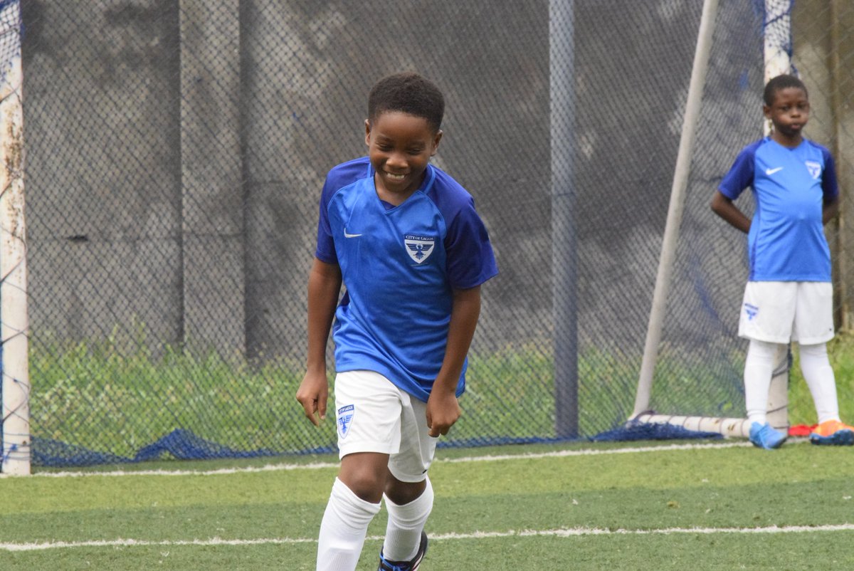 CitySportAfrica's tweet photo. In the ages 8 - 11 category, the City turf boys were more ruthless as they breezed past the Upbeat boys 8 - 0, last season's top scorer, Nefeye Osaze scored a hat-trick, Adnan Laguda grabbed a brace and there was a superb display by Olaoluwa Peter-Adenuga as well. 

#JoinTheCity https://t.co/LFpY8b3O14