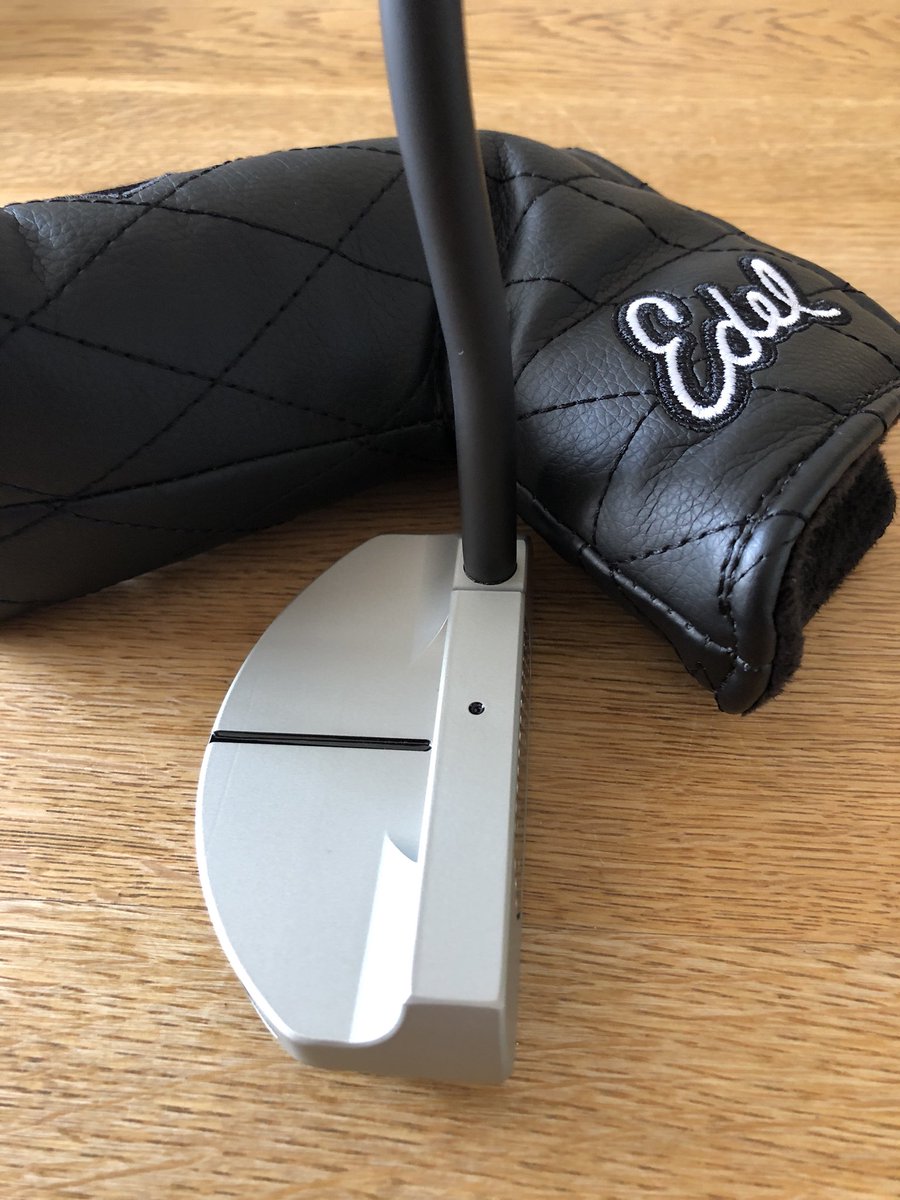 markbentleygolf's tweet photo. Loving 😍my new @EDELgolf putter #torquebalanced #platinumarmour #blackshaft #shaftweighted #customised #bespokealignments #optimumheadweight #redandblack #backsetshaft #toeup #pixelinserts #awesone #getfitted https://t.co/XmEbyIKiC2