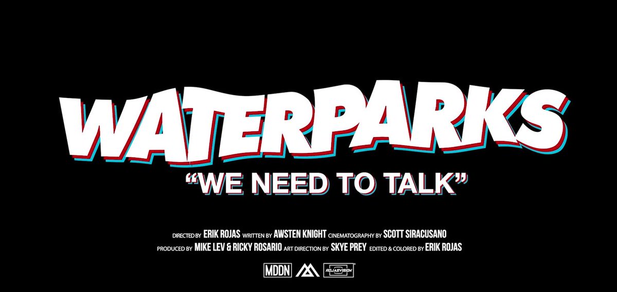 OnRecordMag's tweet photo. @waterparks just released a pretty supernatural video for We Need To Talk. Watch it here! https://t.co/AGi27u52eN https://t.co/Z7kLQR257F