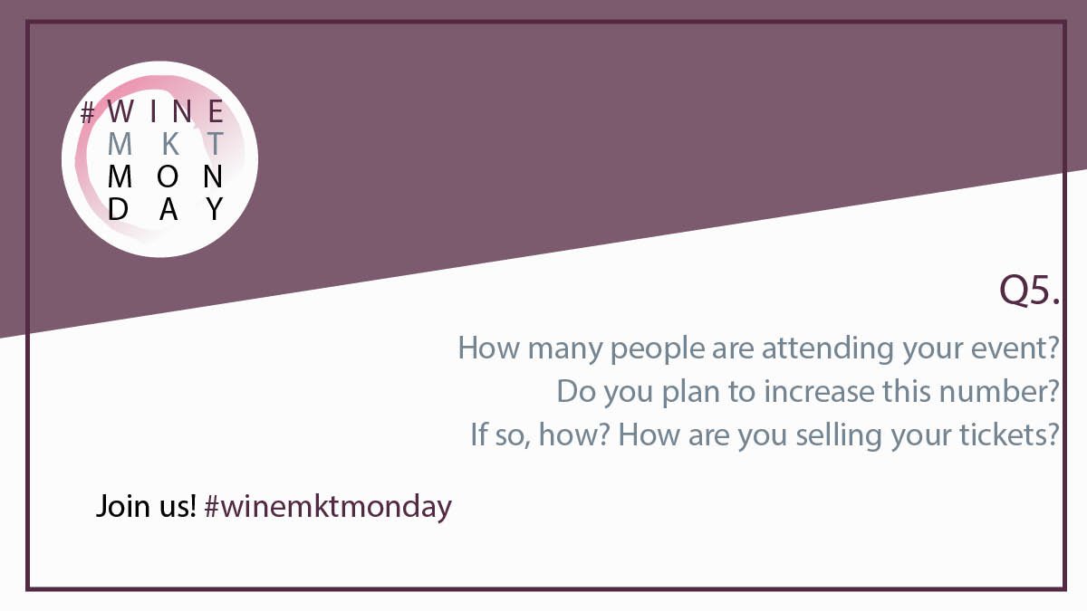 JessycaLewis's tweet photo. Question 5 for @leo_eguchi @VineandBubble @wowsonoma @OllieOZwineUK @fabienlaine @voyagerestate @timatkin @winefed @ViticultureTips @Tipthebottle @ToshioUeno @RedhausWines @RiverlandWine @RobertsonWinery #winemktmonday #savvysocialvine https://t.co/sWvpQnA9m4