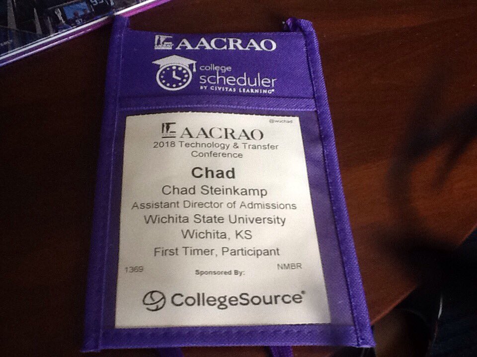 WuChad's tweet photo. First full day of ##TechTransfer2018! Looking forward to learning new things and meeting some new professionals! #ConferenceGeek #Networking https://t.co/M1l8yP1dwF