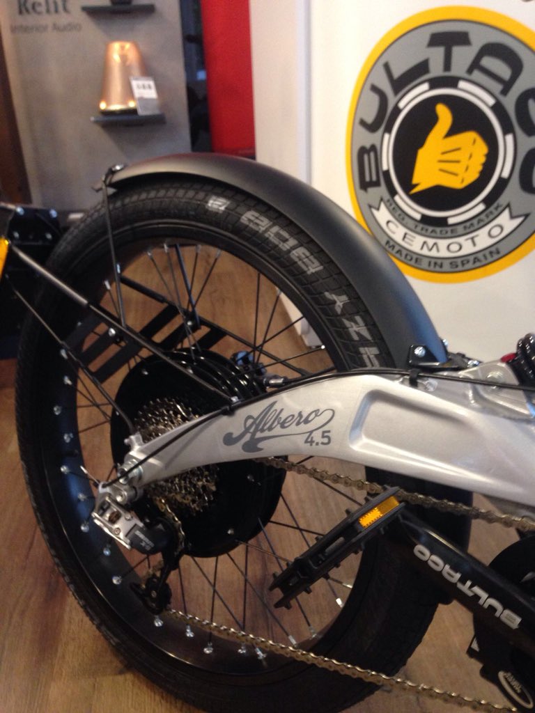 motor8fun's tweet photo. Tu #Bultaco Albero te espera en #MotorAndFun. 
Una #bicieléctrica sin complejos!!! https://t.co/89Yxa9WvrZ
