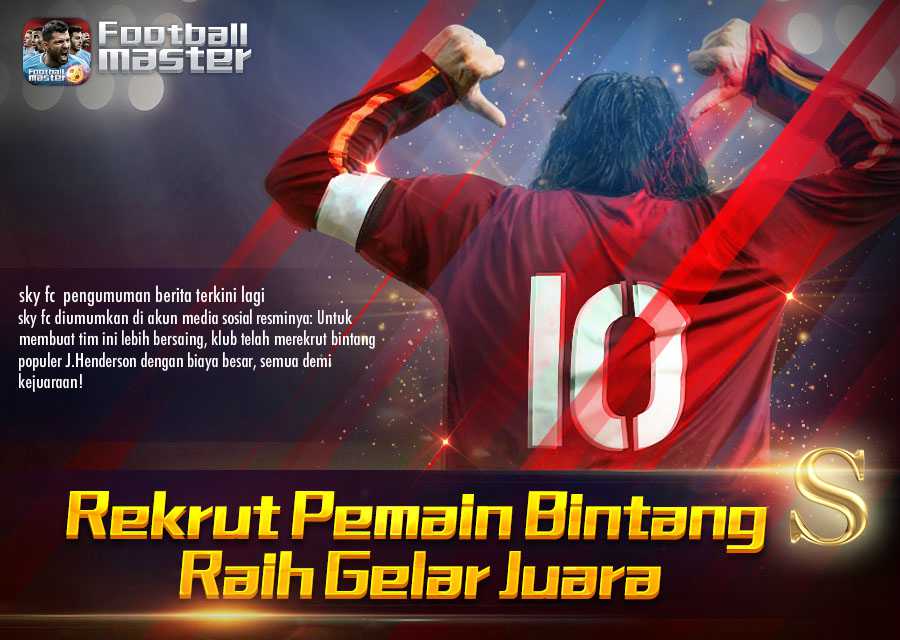 LPilindo's tweet photo. sky fc  pengumuman berita terkini lagi
sky fc diumumkan di akun media sosial resminya: Untuk membuat tim ini lebih bersaing, klub telah merekrut bintang populer J.Henderson dengan biaya besar, semua demi kejuaraan! https://t.co/EEH1YYpPb5