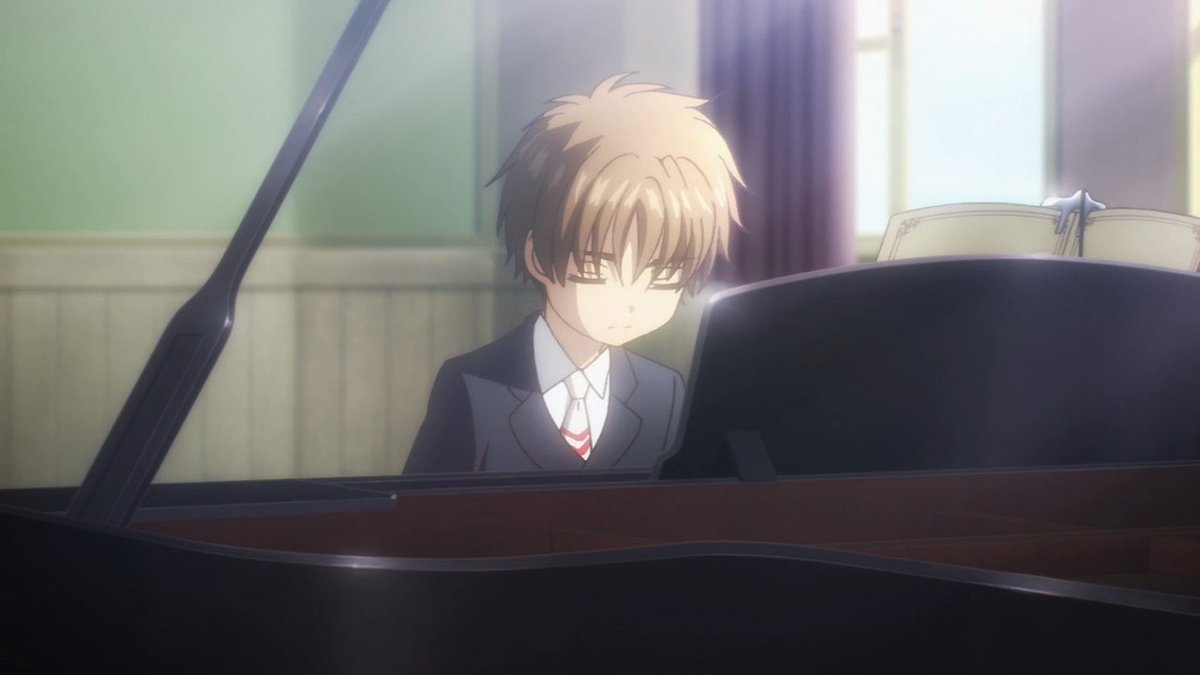 Paulina Of Course Syaoran Plays The Piano Which Anime Kid Doesn T Ppp Cardcaptorsakura Clearcard