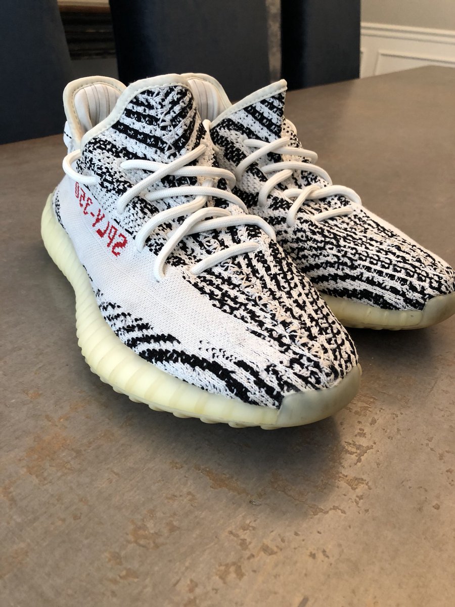 yeezy zebra size 7.5