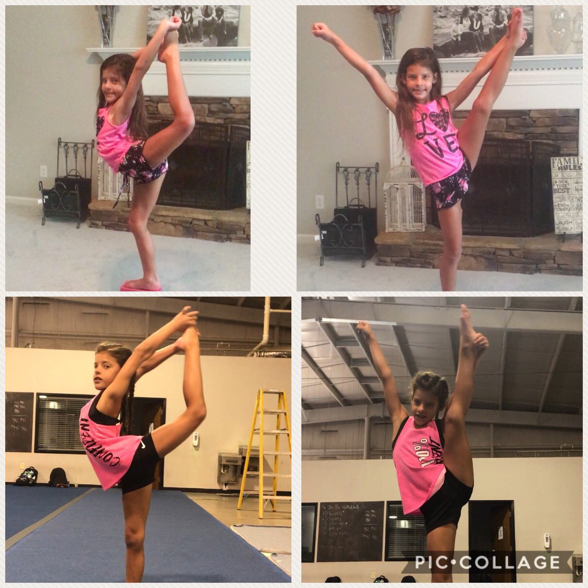 From week 1 to now. Way to go, Dakota! We are so proud of your hard work! 🥝🥝🥝