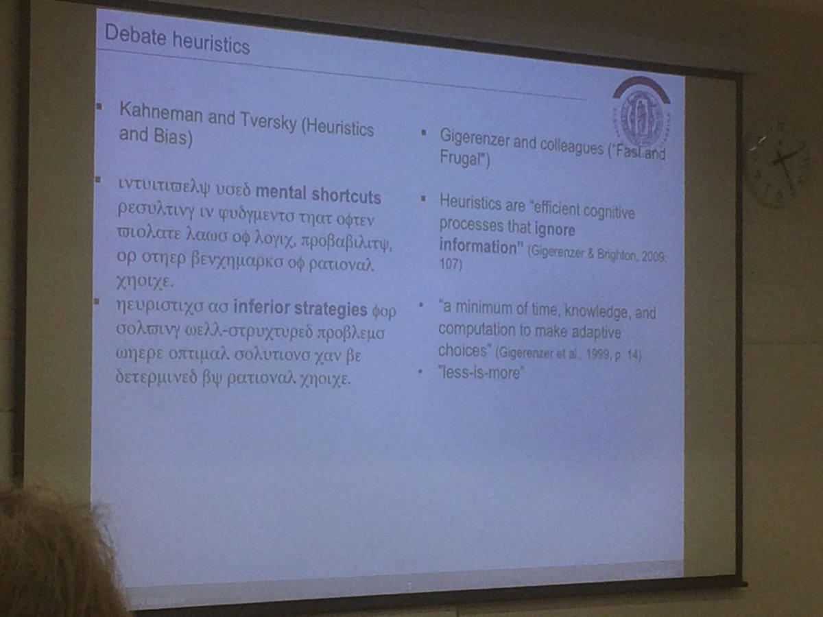 MadeleineRauch's tweet photo. This moment, when you are presenting in front of a full room and all of a sudden your #powerpoint slide turns into indecipherable gobbledygook :). Great fun at sub-plenary on the debate of #heuristics at #EGOS2018 #conference @Microsoft https://t.co/GBqc90xIfB