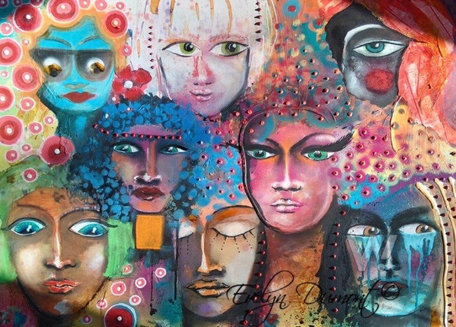 #Alterego by <a href="/poulili/">EvelynDumont Artiste</a> ! Find it on waow.eu/evelyn-dumont 🎨😍

#art #artists #artontwitter #artlovers #artforsale #artonline #creation #original #painting #peinture #colors #toile #tableau #deco #waow !