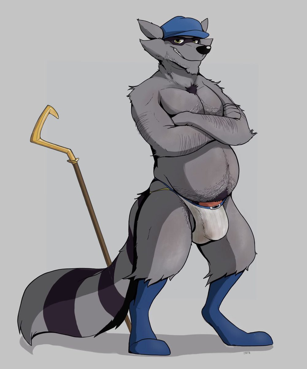 delirost's tweet photo. Been a few years since his last heist, but he’s happy to see ya nonetheless~ 

Daddy Sly Cooper commish for @Caluscoon https://t.co/DX7BN40CNl