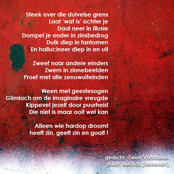 Als kunst de wereld kan redden, dan kan een streepje poëzie hen misschien aan een finaleticket helpen. Speciaal voor Kevin &amp; co! #FRABEL #Worldcup <a href="/BelRedDevils/">Belgian Red Devils</a> #rodeduivels