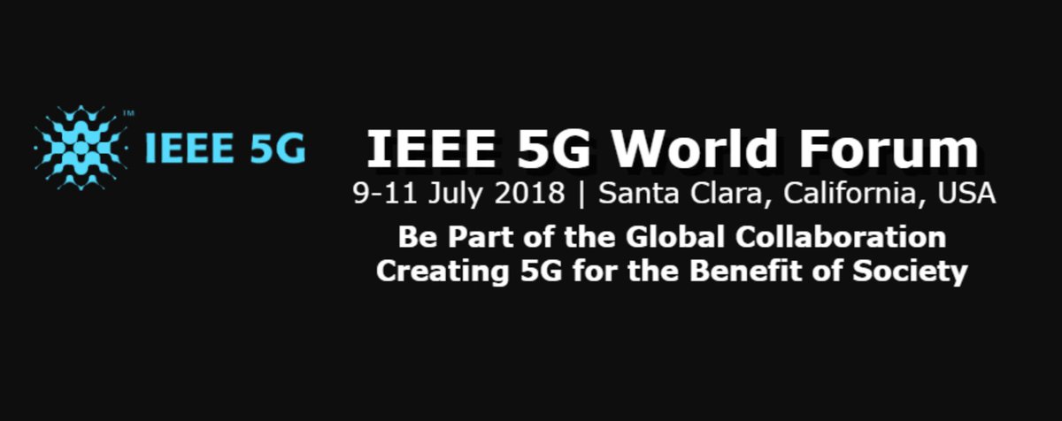 SpirentSecurity's tweet photo. We are proud to sponsor this year's The #IEEE #5G World Forum! Come watch @Spirent's Clarke Ryan speaking tomorrow at 5:30 on Design, Test, and Measurement Challenges. https://t.co/eQvNnhWm6v #5GWF @5GIEEE https://t.co/QjhWELfYUs