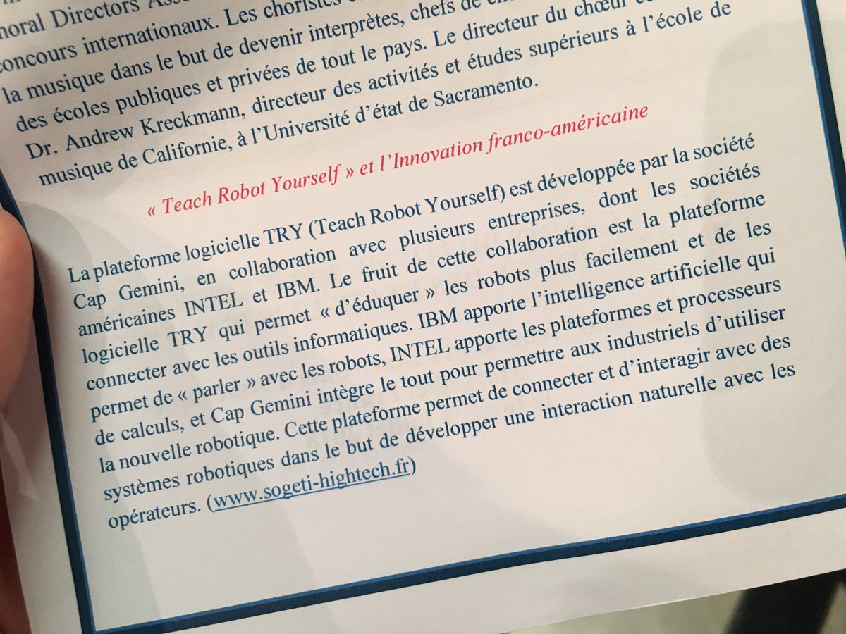 mdaubros's tweet image. Tadammmm!!! So proud that @SogetiHighTech1 represents @Capgemini innovative capabilities for #IndependanceDay celebration at Palais de la Bourse surrounded by #jonone painting exhibition!! #robotics #connectivity #usamarseille @CapgeminiAIE @pduboe @IBM @intel @pdurante