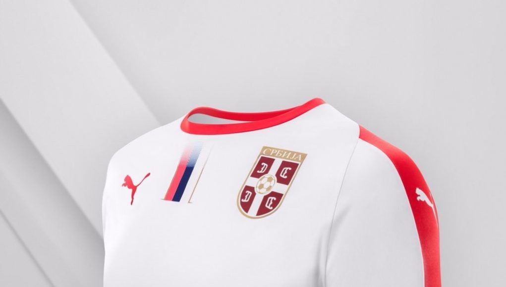 ca2016Peru's tweet photo. Serbia 2018 World Cup PUMA Away Kit - Todo Sobre Camisetas https://t.co/LfDoU3B442
