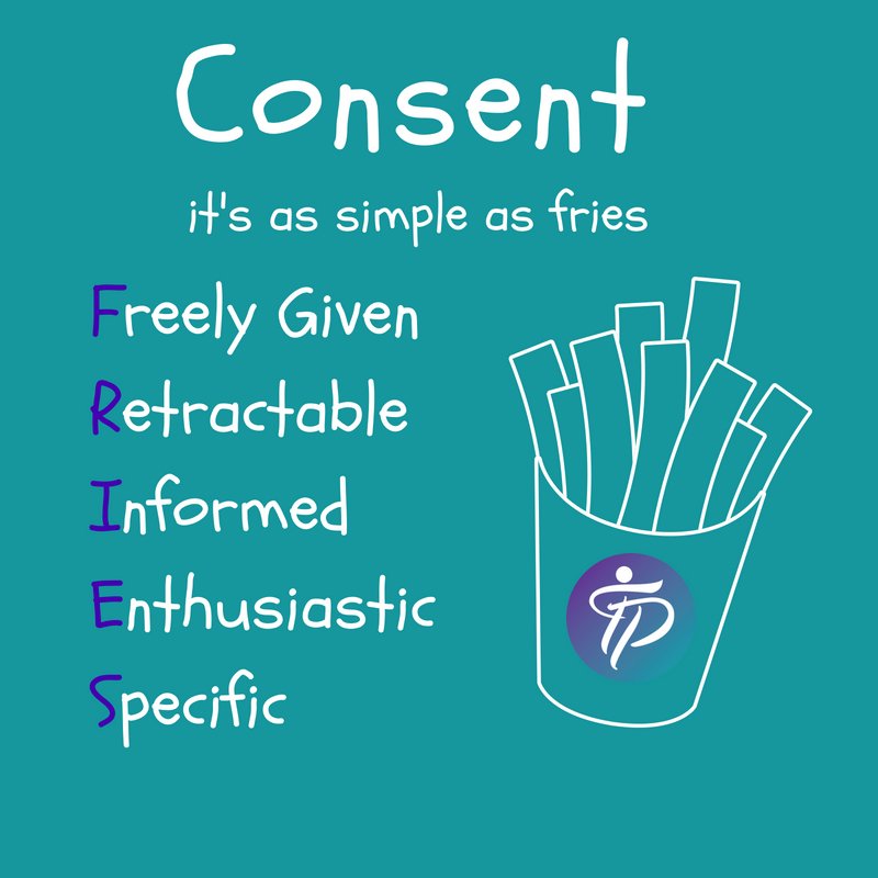 Gen_Respect's tweet image. Consent is a simple concept. It must be present at all times during sex.