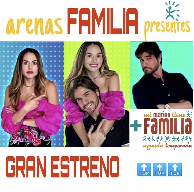 Llegó el día del Gran Estreno de "MI MARIDO TIENE + FAMILIA" y por ello toda #ArenasFamily nos hacemos presentes para desearles mucho Éxito a nuestros Queridos <a href="/danarenas/">Daniel Arenas</a> &amp; <a href="/zuriavvega/">𝚉𝚞𝚛𝚒𝚊 𝚅𝚎𝚐𝚊</a> ✨.
Los Queremos OPPAS ❤️ y los acompañaremos en esta nueva aventura 💫
Pao PRESENTE! 🇺🇸