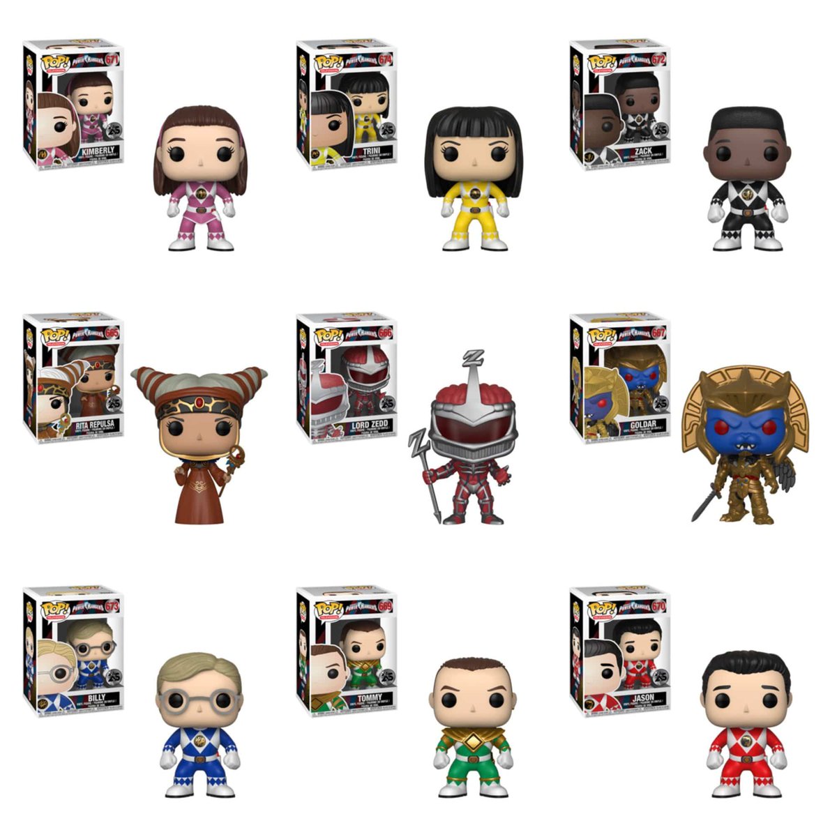 PopGeekCo's tweet photo. Funko Pop! TV: Power Rangers 9 Pack - Pre Order now for only $8 a pop!  https://t.co/Y1gzivPXAV #popgeekcollectibles #funkopop #funkoaddict  #funkofunatic  #funkocollector  #mmpr #powerrangers https://t.co/xxLfaCaZxU