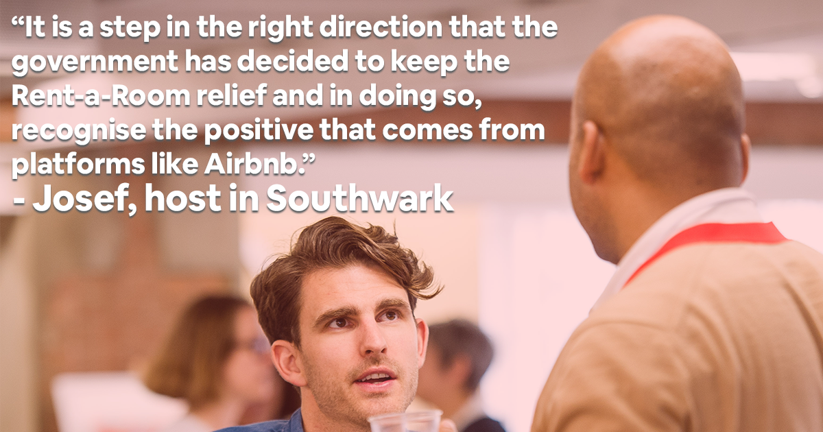 Airbnb Public Policy on Twitter "Josef, a host in Southwark also
