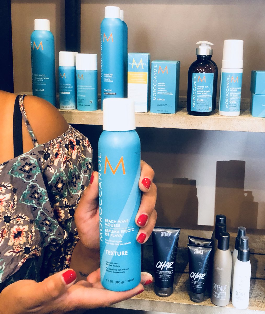 Nina’s product pick of the month! Perfect if your looking for a lot of texture, those beach waves, and Nina loves it on men’s hair too! Stop into Salon Blu this month and get it for 20% off 💙Blu