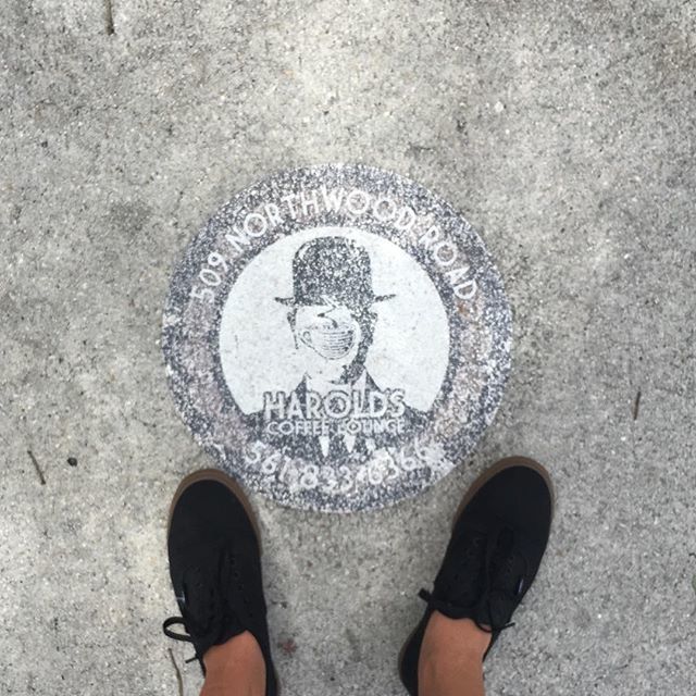 haroldscoffee's tweet photo. Great photo! This stickers has been there for a long time now!!
@tanajade_ Vans + coffee = life
@tanajade_ .
.
.
.
.
#haroldscoffee #haroldscoffeelounge #morethancoffee #repost #vanlife #coffeebreak #lookdown #coffee #workflow #feetonthestreet #westpalmb… https://t.co/8ZcWKquvaZ https://t.co/gLzDS6BUvM