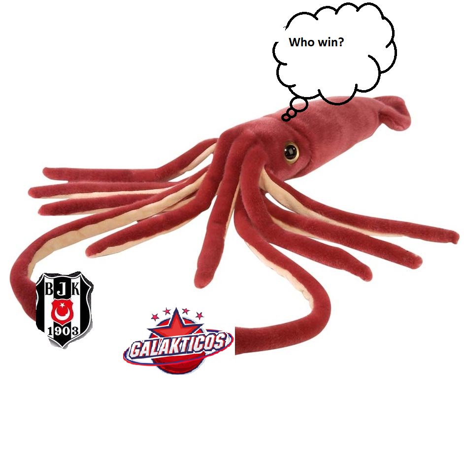 Help this Squid decide who will win the TCS match tomorrow - Vote #BJKWIN !