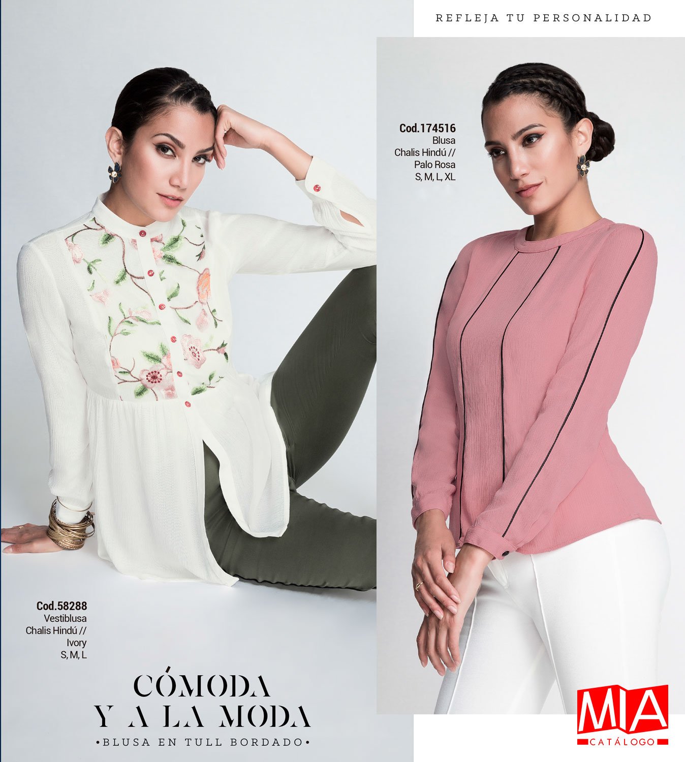 Mia Catálogo on Twitter: "Tendencias en blusas para mujeres modernas 😍 #FashionRevolution de #MiaStore #Blusas Chalis hindú Solicita tu catálogo: 📲 Whatsapp: 941446581 📝 Regístrate: https://t.co/wvlUIpbSJj #VentaPorCatálogo #moda ...