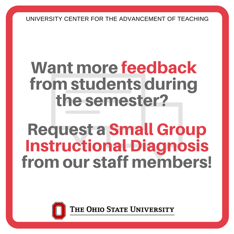 Interested in gathering feedback from students next semester? Request a SGID from our staff. More info: https://t.co/lYQ4EDyW2Z