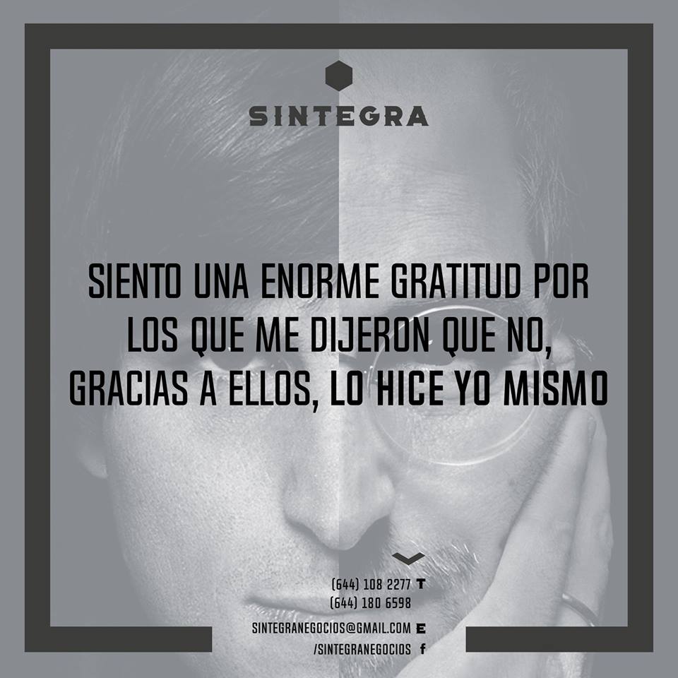 SintegraNegocio's tweet image. A veces los "NO´s" nos ayudan a crecer siempre y cuando comprendamos que, cada experiencia vivida y cada persona que se cruza en nuestro camino, nos enseñan algo que nos puede fortalecer en todo terreno. ¡Buen fin de semana!
#ReflexionesQueNutren #Sintegra #GestionDeNegocios