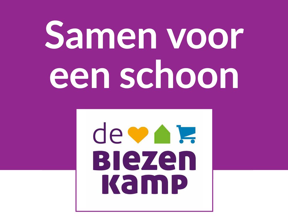 Om niet te vergeten: Opruimactie 10 juli: Samen voor een schoon De Biezenkamp. Doe je mee? Het winkelcentrum helemaal zwerfafval vrij maken op dinsdag 10 juli van 15:30 – 17:00 uur. #leusden #samenlevingvoorop #steentjebijdragen <a href="/Gem_Leusden/">Gemeente Leusden</a> <a href="/BiezenkampWonen/">Biezenkamp Leusden</a>
