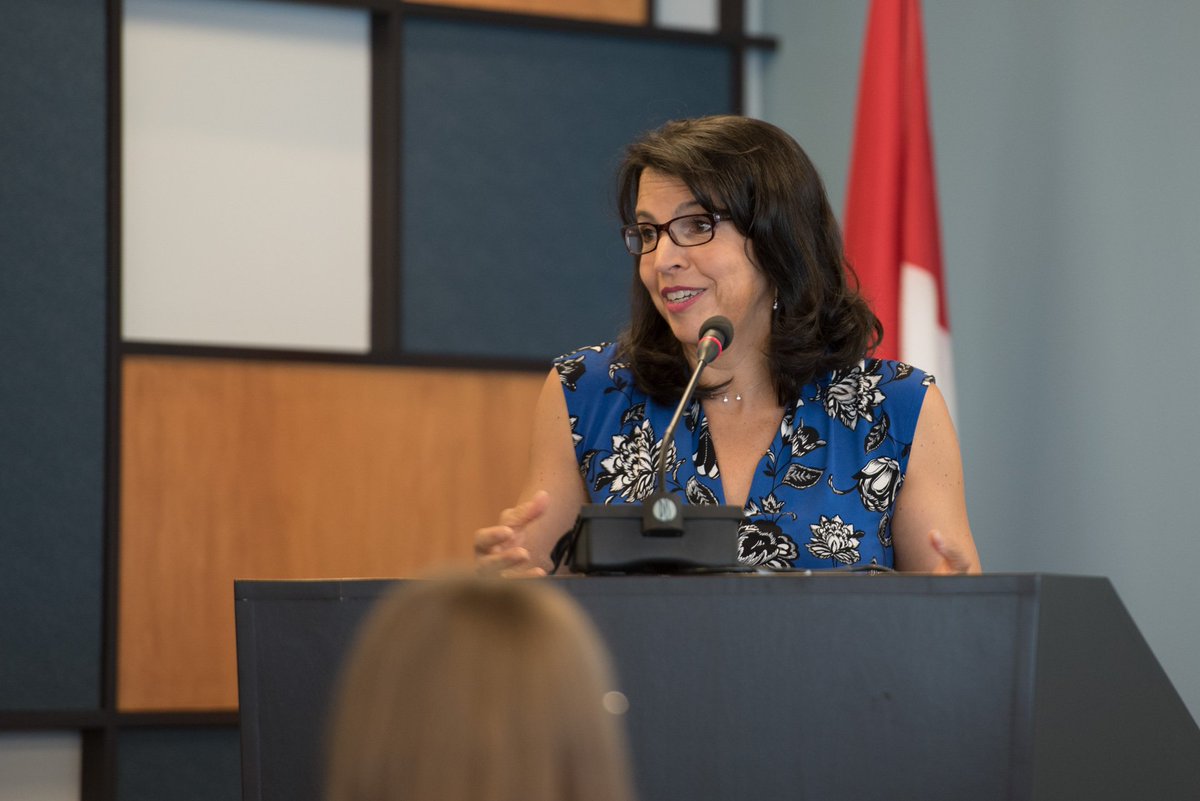 Safety_Canada's tweet photo. Assistant Deputy Minister Monik Beauregard kicks off the #YoungWomenInPublicSafety Program, which encourages young women to explore careers in Public Safety, in order to achieve a more inclusive workforce. https://t.co/ItoQCbPOof