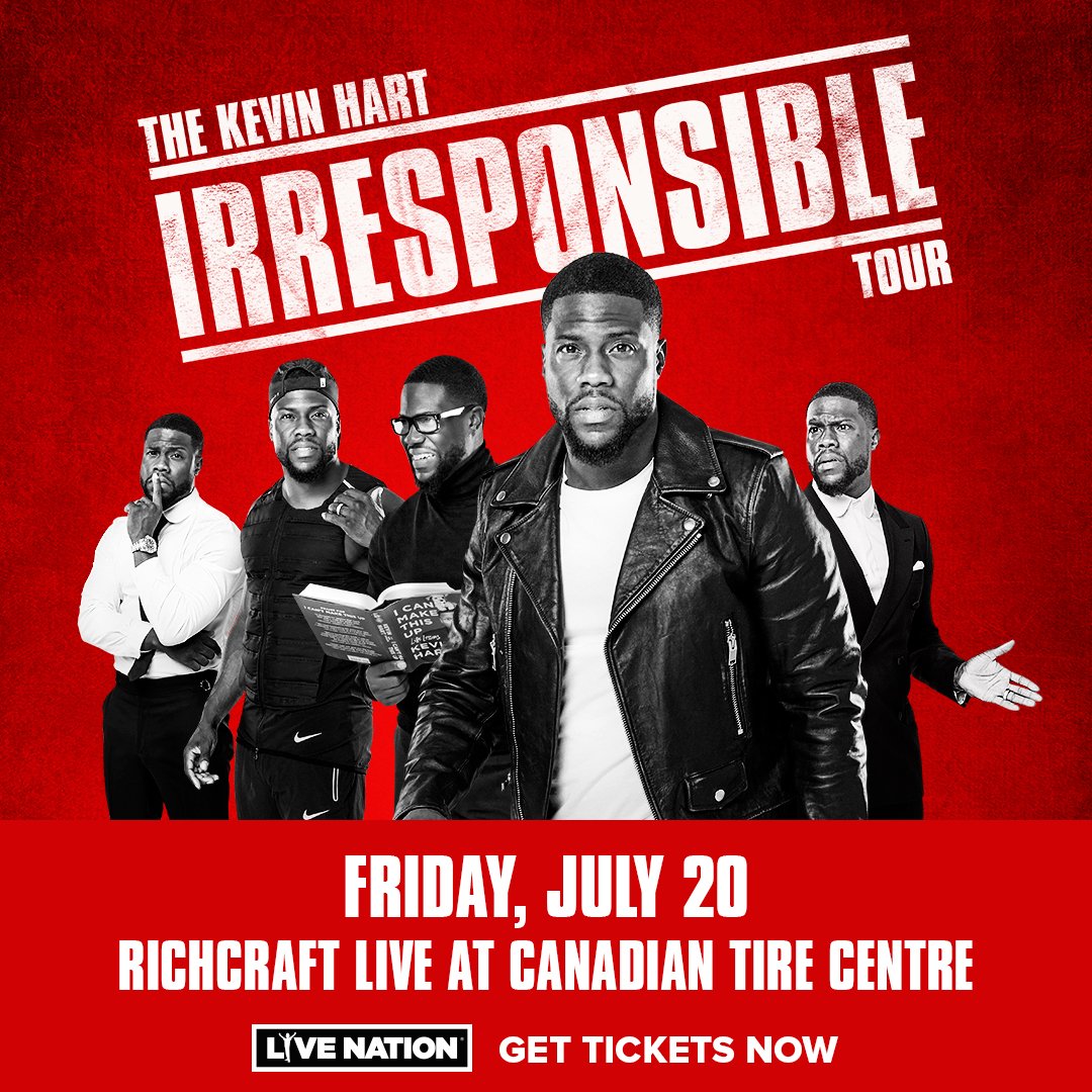 Move100Ottawa's tweet photo. RETWEET to WIN a pair of tickets to see stand-up comedian @KevinHart4real at the @CdnTireCtr on July 20! For tickets, go to https://t.co/jTkTOqcnBY https://t.co/pX5t6Dlpvo