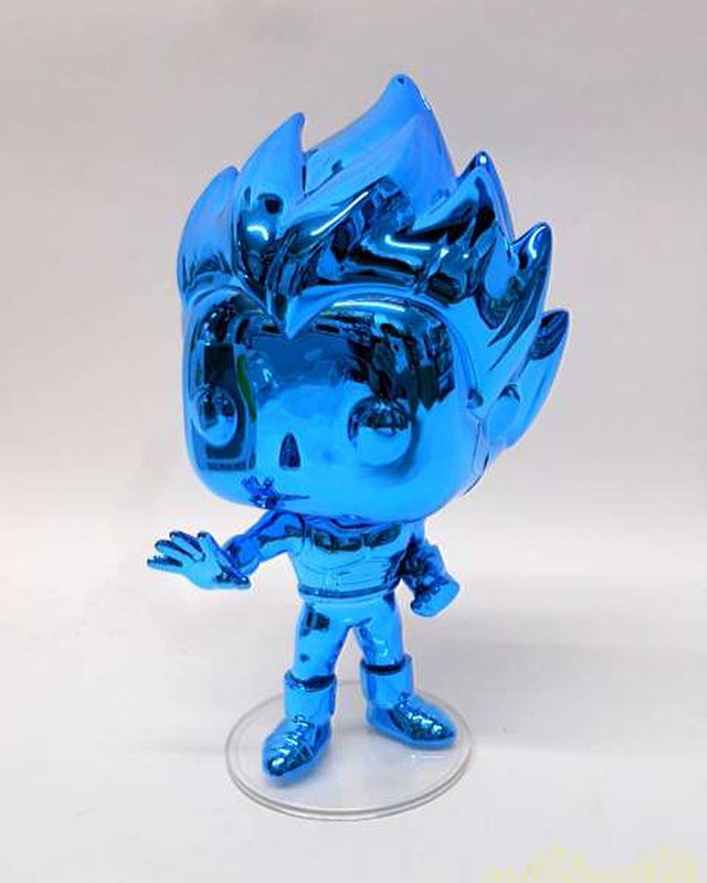 super saiyan vegeta blue chrome pop