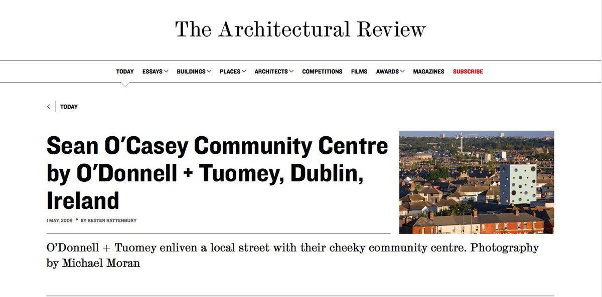 Architecture Ireland tweet media