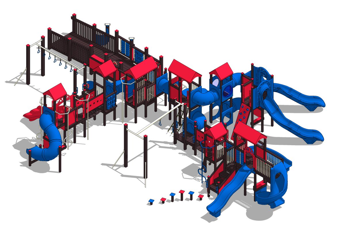Do you have a large area that is begging for a playground that provides multiple activates for everyone?! We have just what you need. Contact your local representative today to help design your future play structure! 
#communityplay #playgrounds #outdoorplay