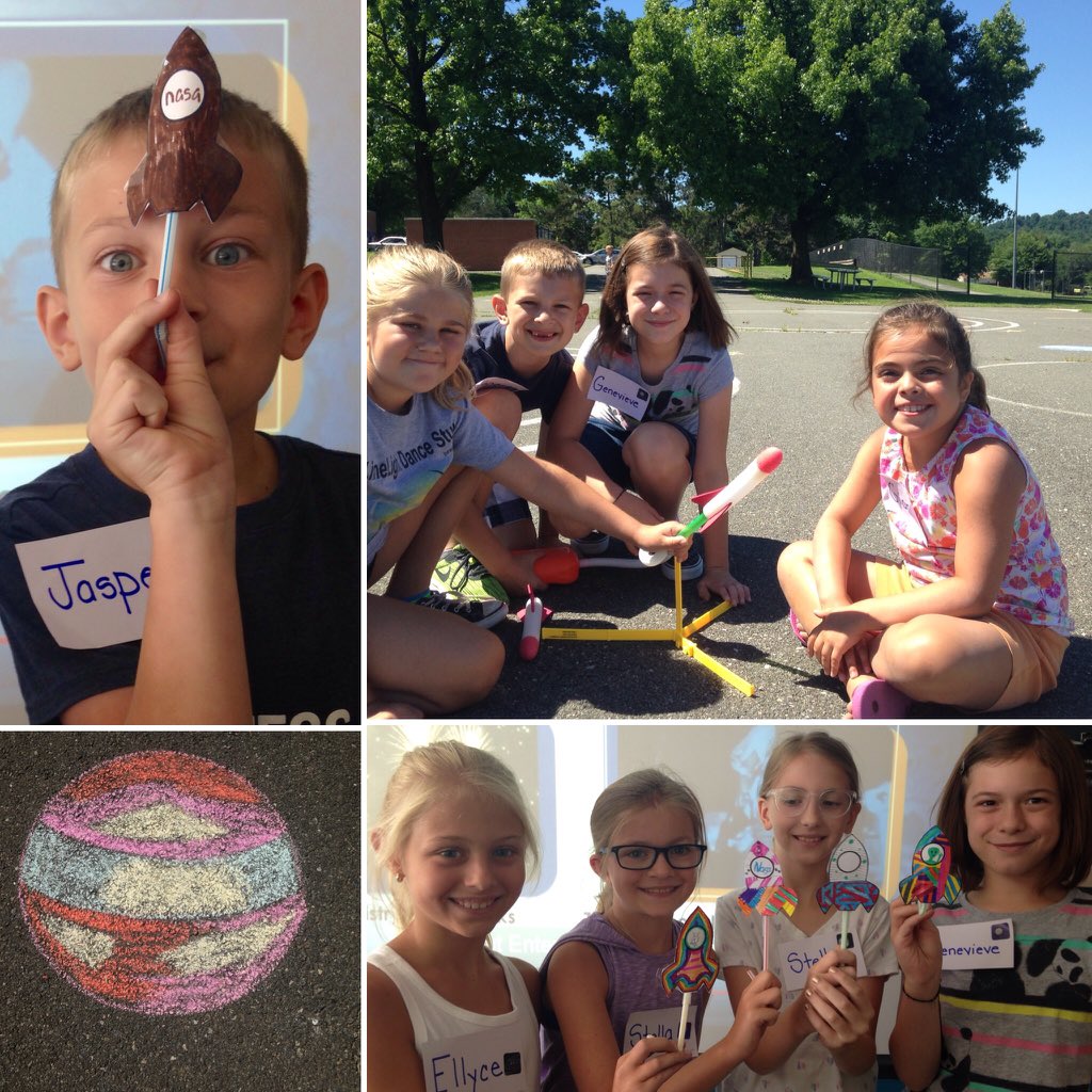 JanemarieMckay's tweet photo. ROCKETS, PLANETS, EXPLORING OUR SOLAR SYSTEM, ENGINEERING &amp; FRIENDS...Sounds like another @GovMifflinSD SUMMER ZONE!!! @NASA #mifflinsd #engineeringrocks https://t.co/l7Nc0y732z