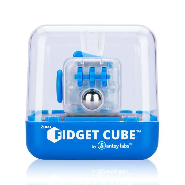 FidgetCube's tweet image. Let’s be transparent, fidgeting is clearly more fun when you can see what’s inside your Fidget Cube! Introducing our Solid Blue Switch Fidget Cube, part of our new Custom Series at antsylabs.com!

#antsylabs #fidgetcube #fidgeton #fidgetfever #fidget