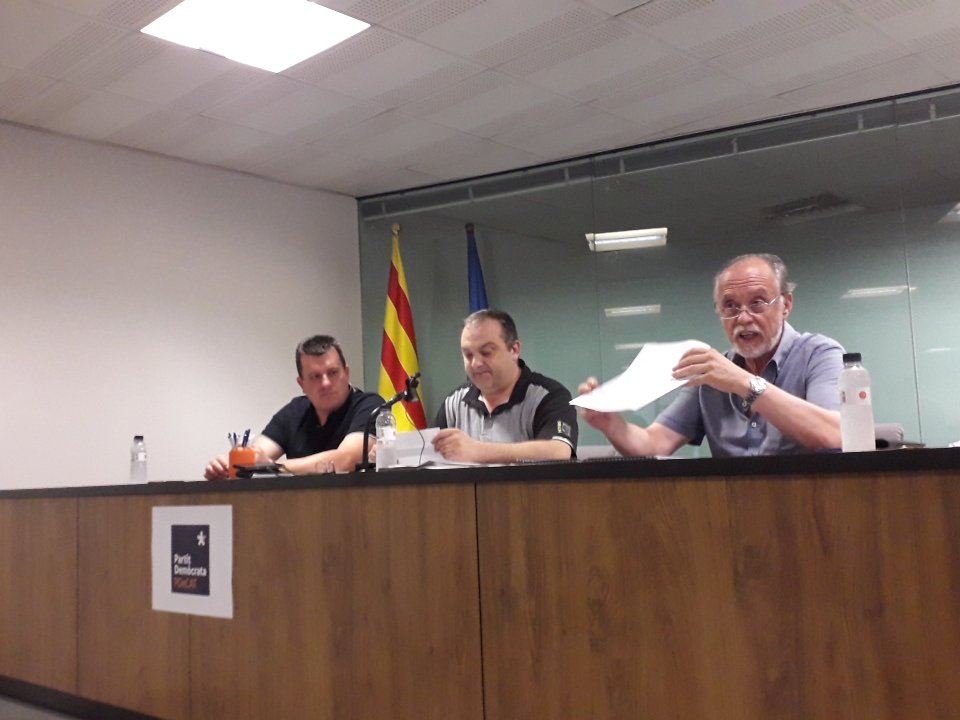 GalvanRafel's tweet photo. Aquesta tarda Assemblea Territorial de l'Anoia @Pdemocratacat @PdcAnoia @pdcelbruc per preparar Assemblea del 20, 21 i 22 de juliol https://t.co/3zS0dt2YMF